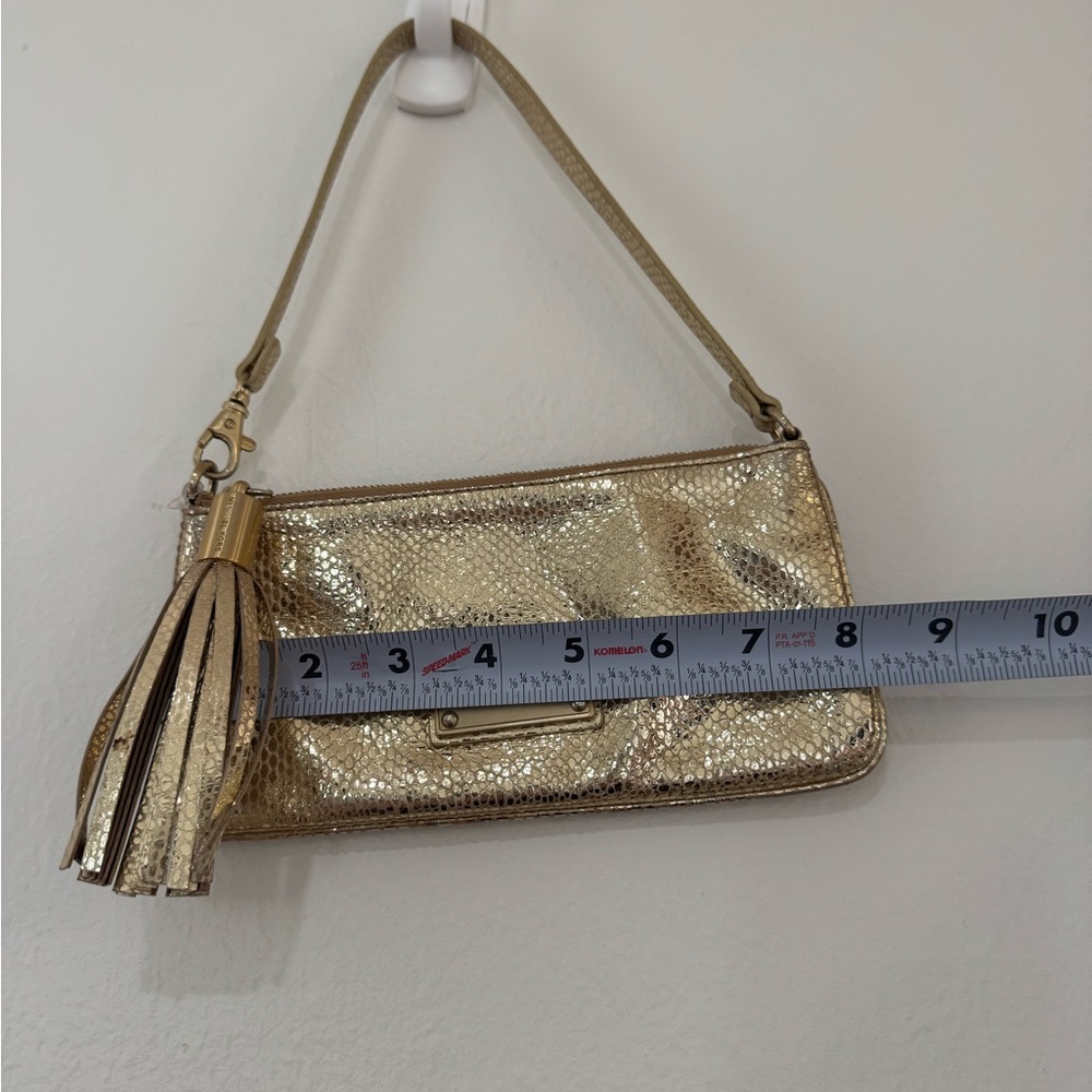 Michael Kors‎ Metallic Gold Wristlet - Picture 2 of 8